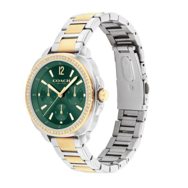 Coach Women's Kitt Green Dial Quartz Chronograph Watch 14504394