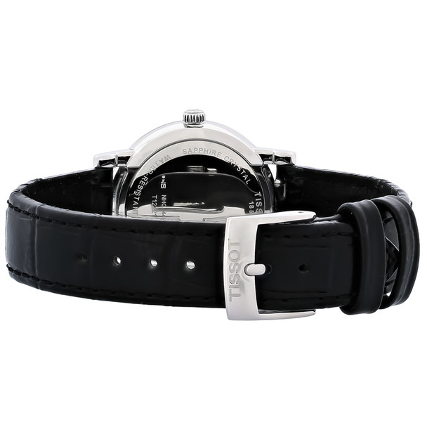 Tissot Carson Women's Stainless Black Strap Quartz Watch T122.210.16.033.00