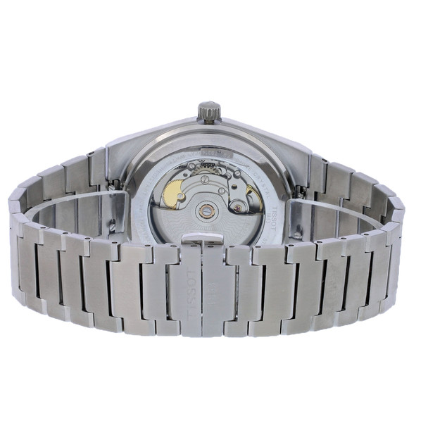 Tissot PRX Men's 18k Rose Gold Bezel Automatic Watch - T931.407.41.041.00