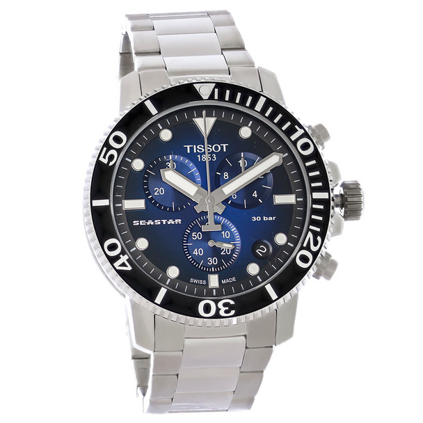 Tissot Seastar 1000 Men's Swiss Quartz Chronograph Watch - T120.417.11.041.01