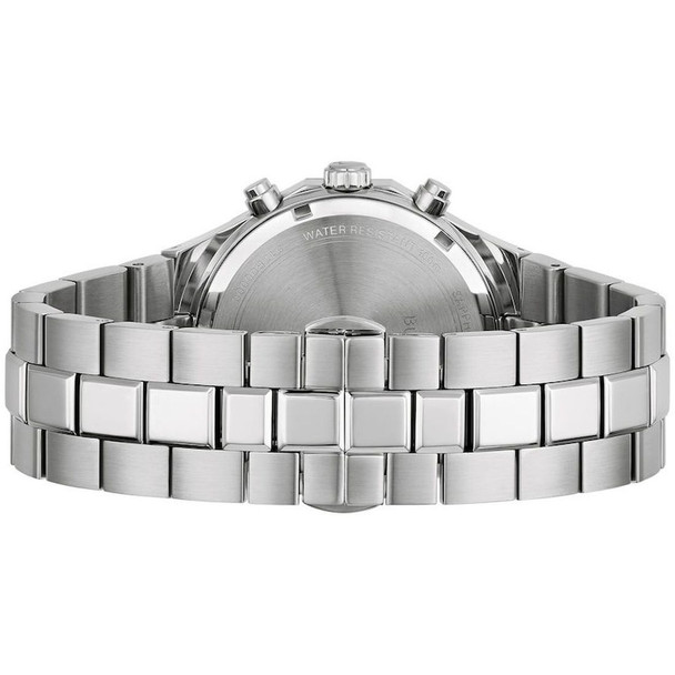 Bulova Prestige Men's Quartz Grey Dial Stainless Steel Watch - 96B459