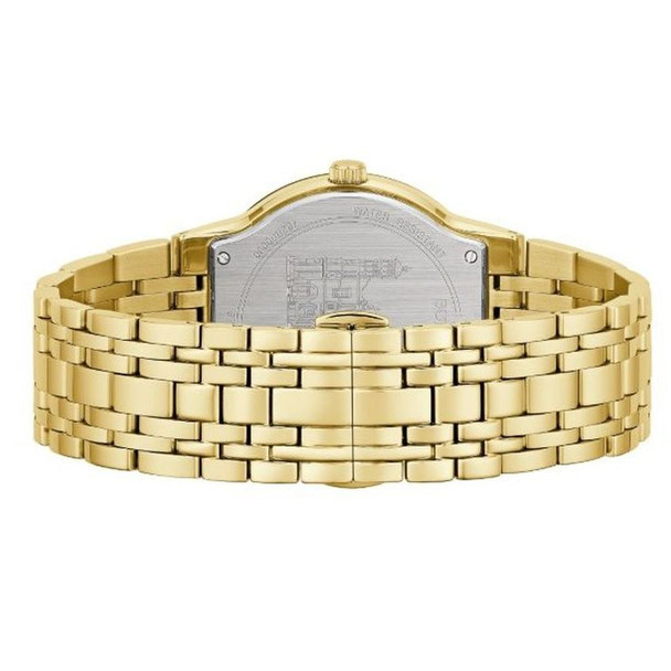 Bulova Our Lady of Guadalupe Women's Quartz Champagne Dial Watch - 97P178