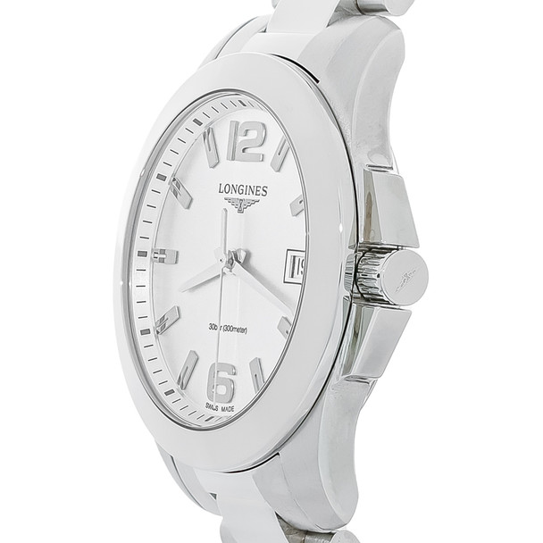 Longines Conquest Women's Stainless Steel Quartz Watch - L3.377.4.76.6