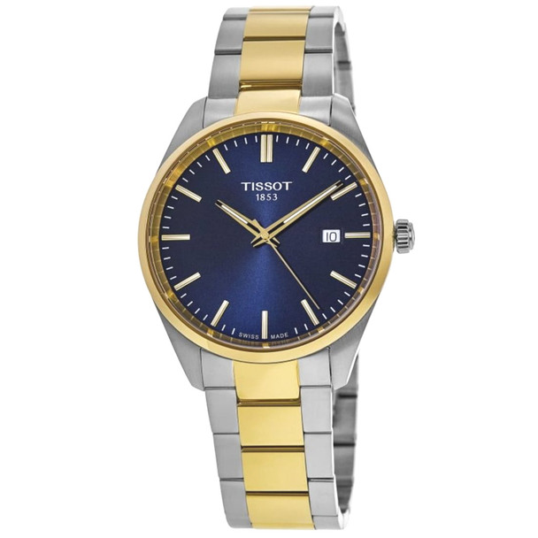Tissot PR 100 Men's Quartz Blue Dial Stainless Steel  Watch - T150.410.22.041.00