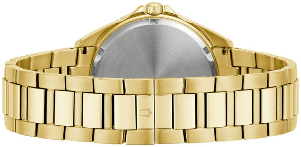 Bulova Phantom Men's Crystal Champagne Dial Quartz Watch - 97A179