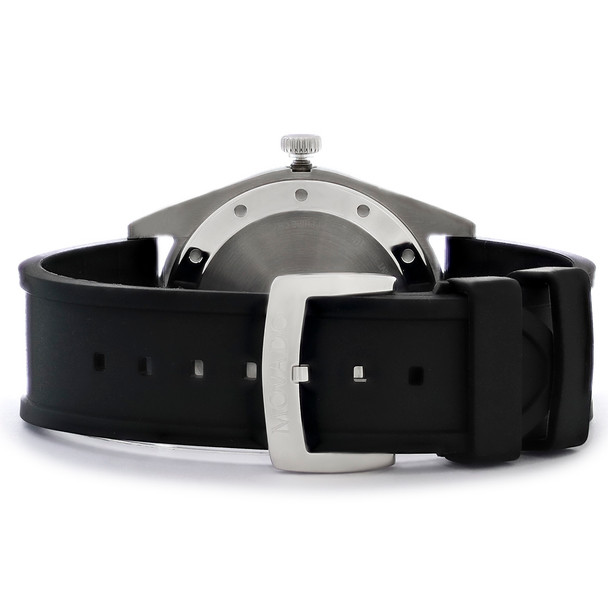 Movado Sport Men's Black Dial Stainless Steel Quartz Watch - 0607434