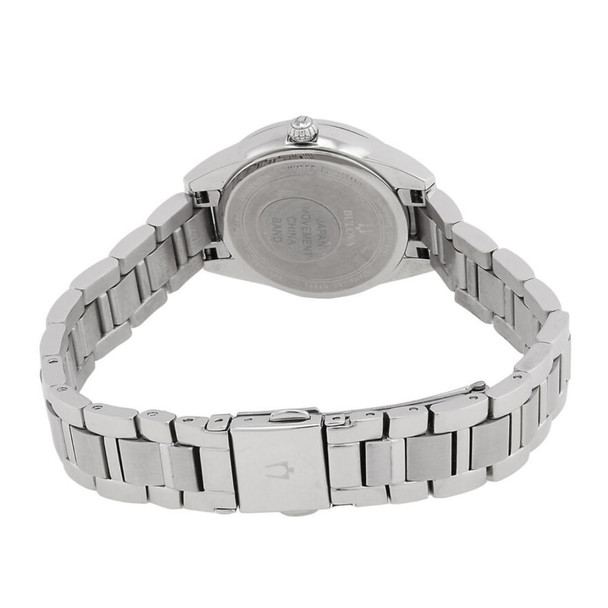 Bulova Sutton Diamond Accent Women's Blue Dial Quartz Watch - 96P250