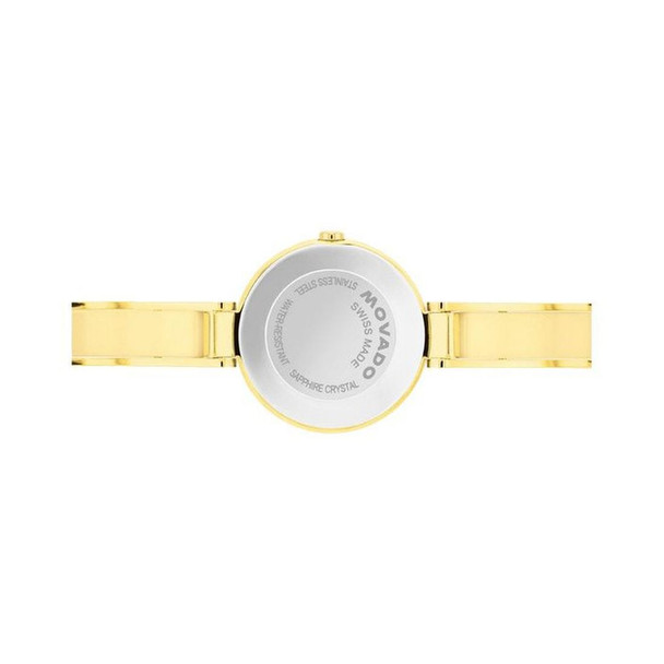 Movado Moda Women's Black Dial Quartz Watch - 0608013