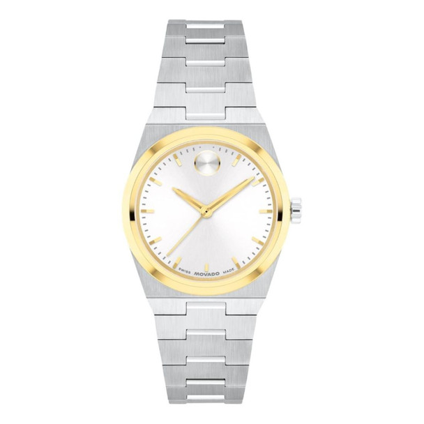 Movado BOLD Quest Women's White Dial Quartz Watch - 3601291