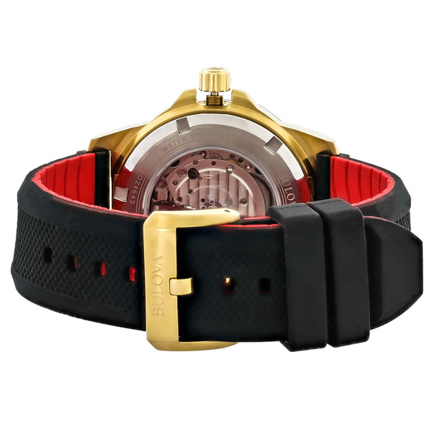 Bulova Marine Star Men's Gold-Tone Stainless Automatic Watch - 98A272
