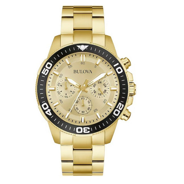 Bulova Classic Chronograph Men's Quartz Watch - 98A315