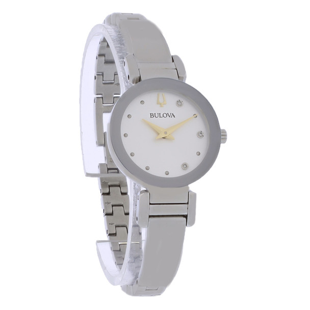 Bulova Marc Anthony Women's Diamond Stainless Steel Quartz Watch - 96P241