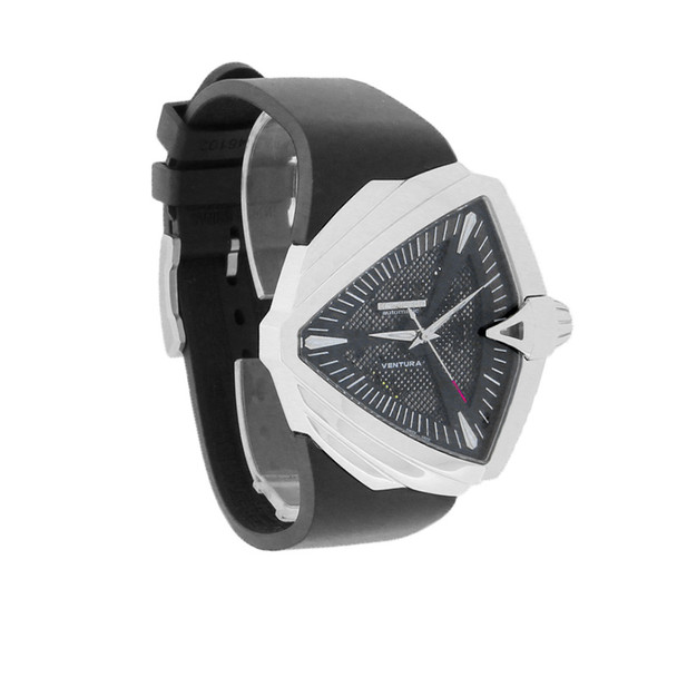 Hamilton XXL Ventura Men's Black Rubber Swiss Automatic Watch - H24655331