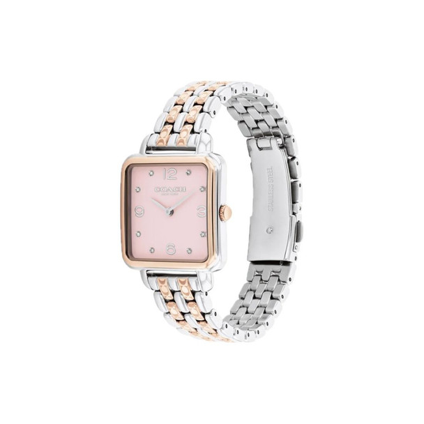 Coach Cass Women's Pale Pink Dial Quartz Watch - 14504497