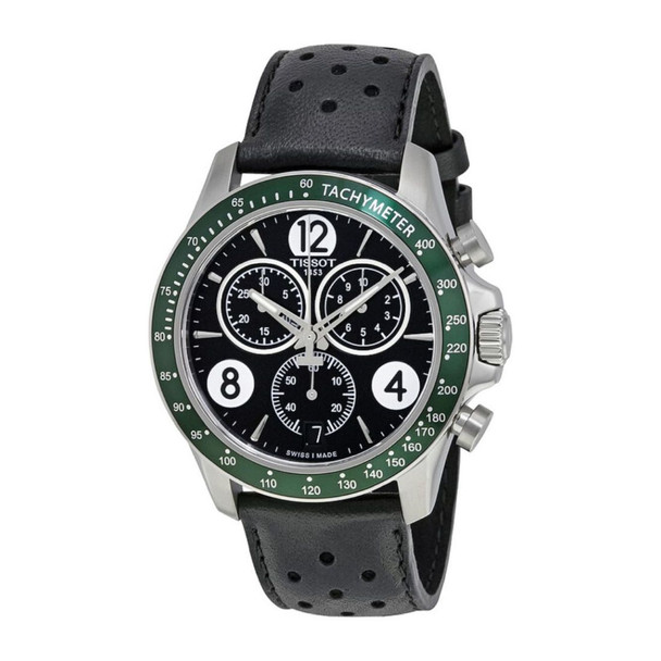 Tissot V8 Men's Chronograph Black Dial Quartz Watch T106.417.16.057.00