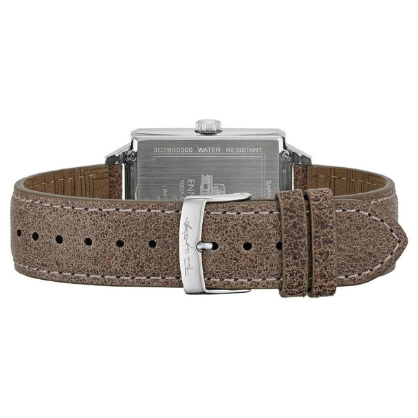 Bulova Frank Lloyd Wright Ennis House Men's Grey Dial Quartz Watch 96A314