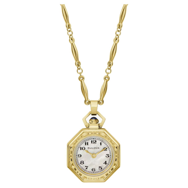Bulova Rubaiyat Women's Quartz Necklace Watch 97L182