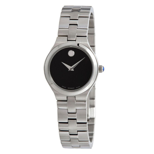 Movado Juro Women's Black Dial Quartz Watch 0607444