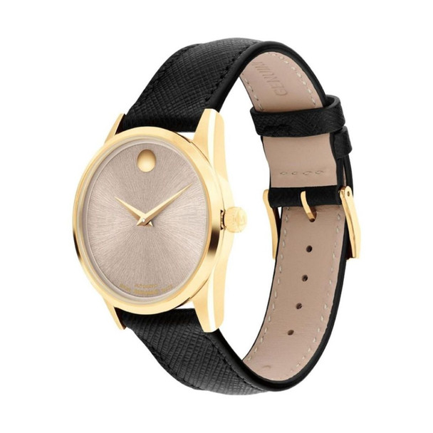 Movado Museum Classic Women's Warm Grey Dial Automatic Watch 0608006