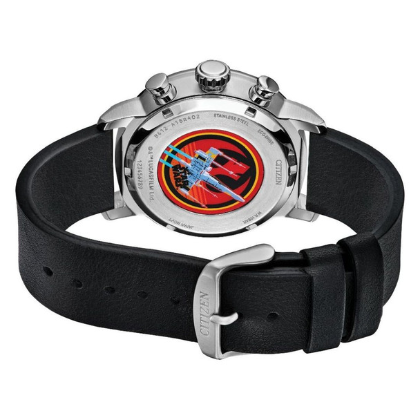 Citizen Star Wars Rebel Starfighter Mens Chronograph Black Dial Watch CA0870-43W