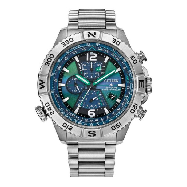 Citizen Promaster Navihawk A-T Men's Blue Dial Quartz Watch AT8220-55W