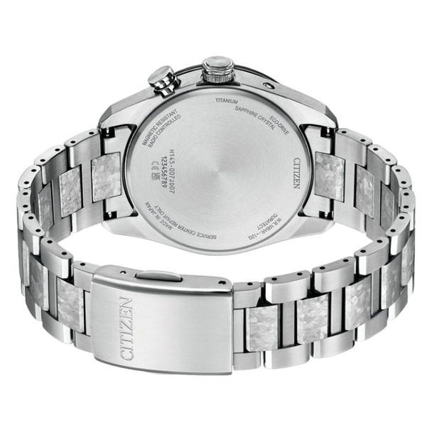 Citizen Attesa Platinum Shine Men's Silver Dial Quartz Watch CB0284-66A