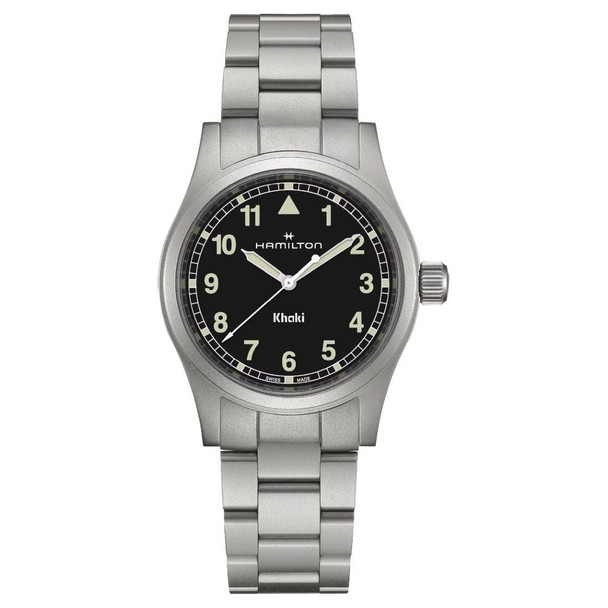 Hamilton Khaki Field King Men's Black Dial Quartz Watch H69401130