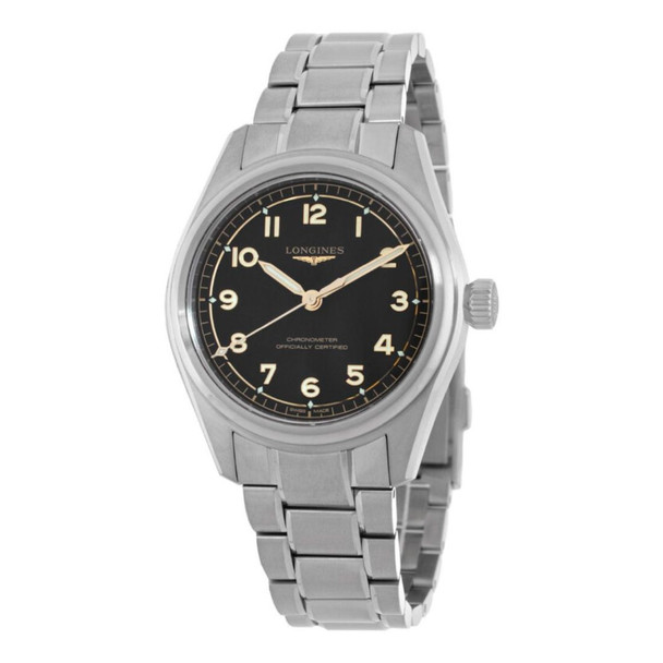 Longines Spirit Pilot Men's Black Dial Automatic Watch L3.809.4.53.6