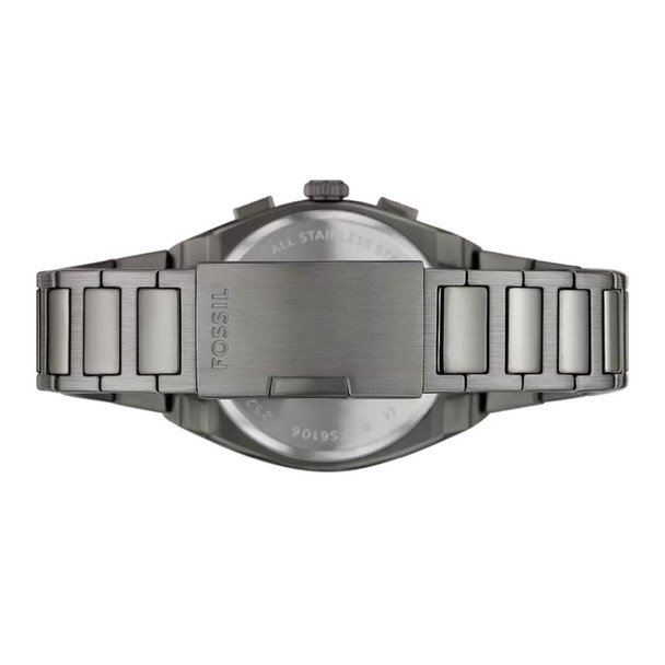 Fossil Everett Men's Chronograph Grey Dial Quartz Watch FS6107