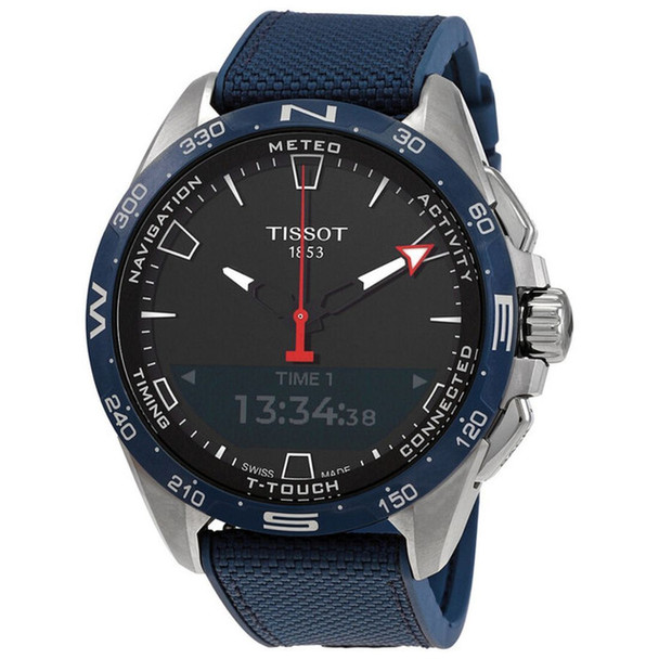 Tissot T-Touch Connect Solar Men's Black Dial Quartz Watch T121.420.47.051.06