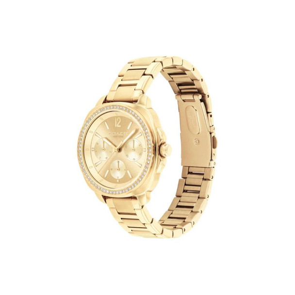 Coach Women's Kitt Gold-Tone Quartz Chronograph Watch 14504393