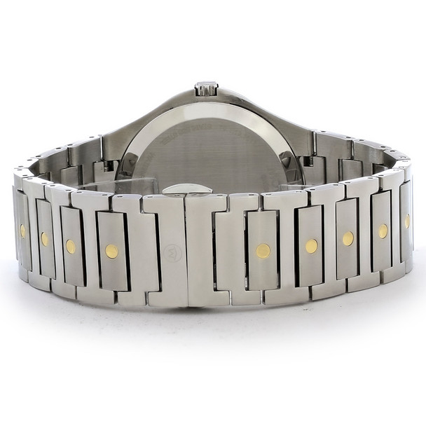 Movado S.E. Series Grey Dial 2-Tone Stainless Steel Men's Quartz Watch 0607514