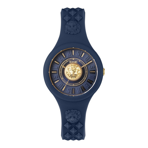 Versace Fire Island Lion Women's Blue Dial Quartz Watch VSPOQ1H21