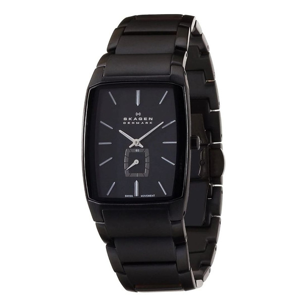 Skagen Black Label Men's Black Dial Quartz Watch 984XLBXB