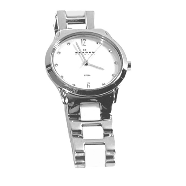 Skagen Black Label Women's Steel & Ceramic Quartz Watch 878SSXW