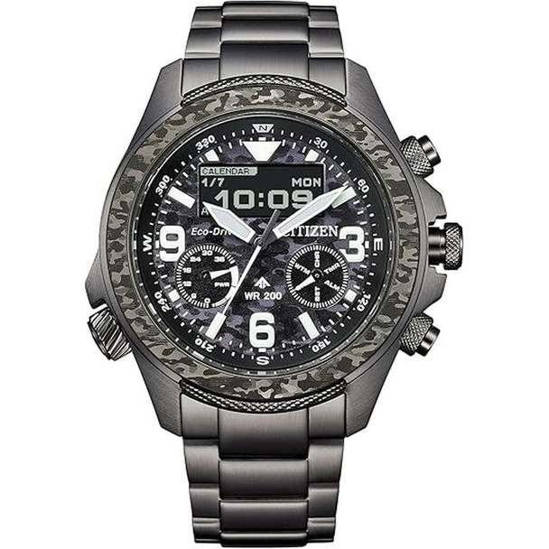 Citizen Promaster Land Analog-Digital Men's Eco-Drive Watch JV1008-63E
