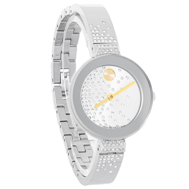 Movado Bold Women's Crystals Stainless Steel Quartz Watch 3600925