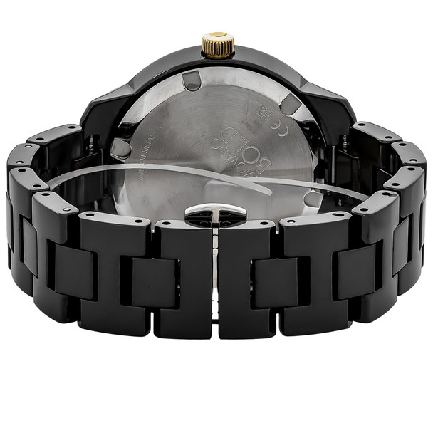 Movado Bold Verso Women's Black Ceramic Black Dial Swiss Quartz Watch 3600936
