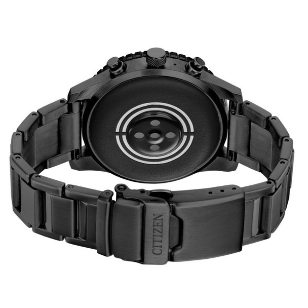 Citizen Men's CZ Smart Touchscreen Black Ion Stainless Steel Watch MX1017-50X