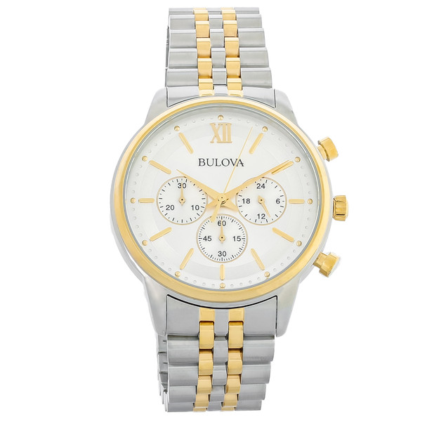 Bulova Classic Men'sTwo-Tone Quartz Chronograph Watch 98A287