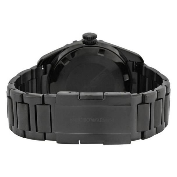 Emporio Armani Sportivo Men's Black Stainless Steel Quartz Watch AR6049