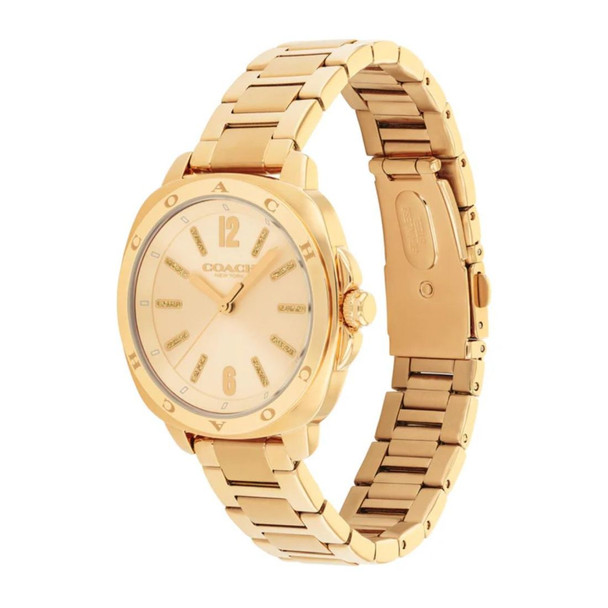 Coach Women's Kitt Gold-Tone Quartz Watch 14504468