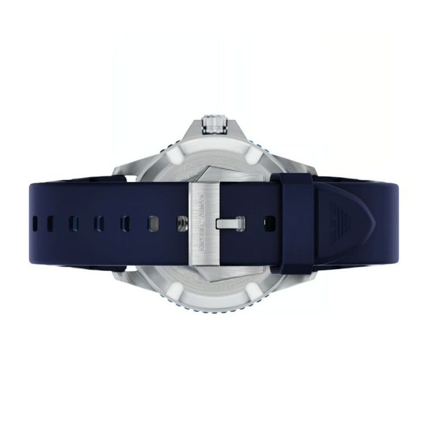 Emporio Armani Men's World Explorer Solar Blue Dial Quartz Watch AR11785