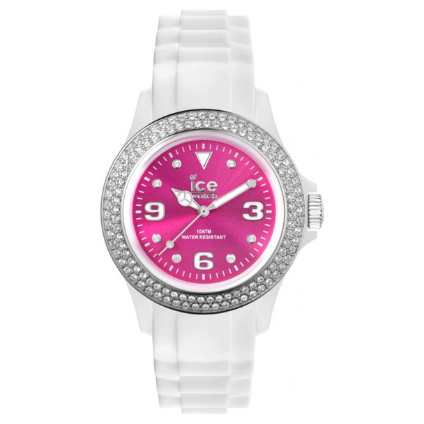 Ice-Watch Unisex Ice-Pink Pink Dial Quartz Watch IPK.ST.WPK.U.S.12