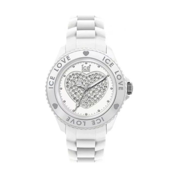 Ice-Watch Unisex Ice-Love White Dial Quartz Watch LO.WE.U.S.10
