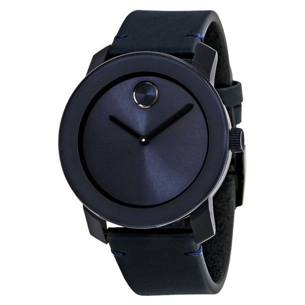 Movado Men's BOLD Blue Dial Quartz Watch 3600370