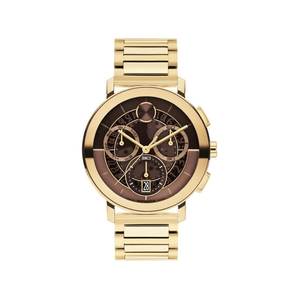Movado Men's BOLD Evolution 2.0 Chronograph Brown Dial Quartz Watch 3601265