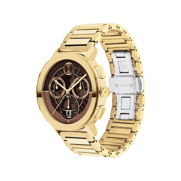 Movado Men's BOLD Evolution 2.0 Chronograph Brown Dial Quartz Watch 3601265