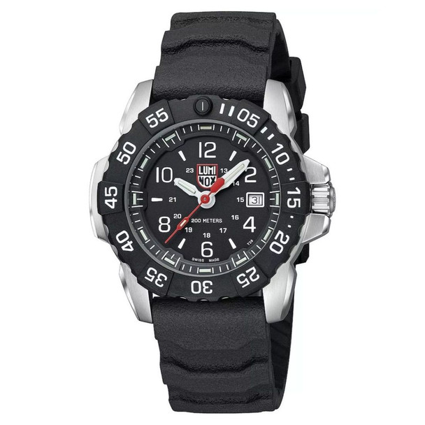 Luminox Men's Navy Seal 3250 Series Black Dial Quartz Watch XS.3251.CB
