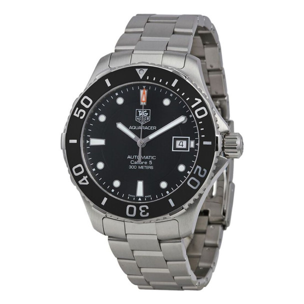 Tag Heuer Men's Aquaracer Calibre 5 Black Dial Automatic Watch WAN2110.BA0822